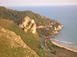 Panorama di Punta Capovento dalla strada Sperlonga – Itri, marzo 2008 